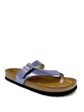 Naot Tahoe Sandals Women’s Euro Size 38 / US 7 Purple Mirror Toe-Post Like New